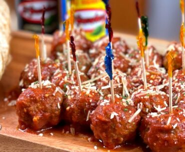 Cocktail Meatballs | How to make the BEST Cocktail Meatballs | Slow Cooker Meatball Recipe