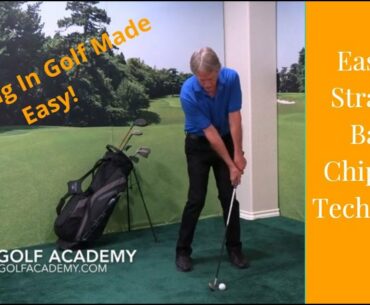 Easiest Straight Back CHIPPING Technique!