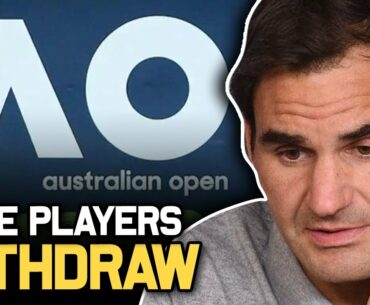 More Players WITHDRAW from Australian Open 2021 | Tennis News