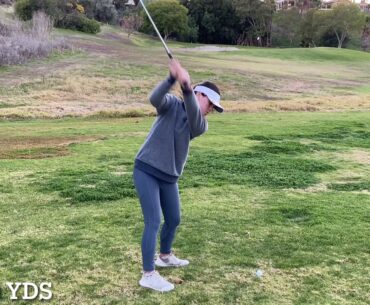 Carissa Freeman Golf Swing Video