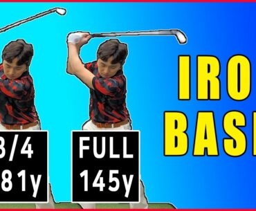 HOW TO HIT IRONS FOR BEGINNERS. IRON SWING (with CLOVA Dubbing)