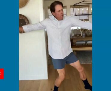 Phil Mickelson is back with an even more relatable Mizzen+Main dance number, this time in boxers!