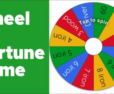 The Wheel of Fortune Challenge! Part 1