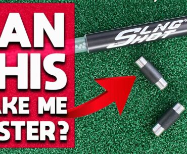 SLINGSHOT GOLF FOR A FASTER GOLF SWING?