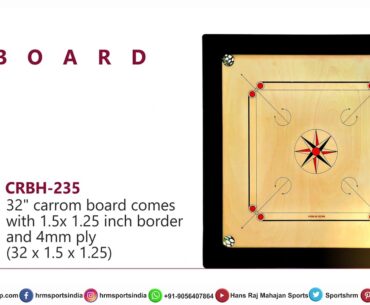 CARROM MEN BOARD & SETS - HANS RAJ MAHAJAN & SONS INDIA