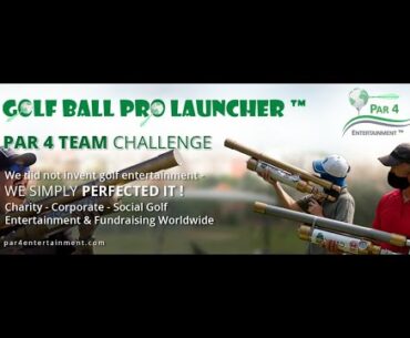 Par 4 Golf Entertainment - Golf Ball Pro Launcher (TM)