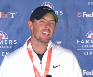 Rory McIlroy Saturday Flash Interview 2021 Farmers Insurance Open - Round 3