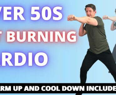 OVER 50s FAT BURNING | FULL BODY | CARDIO HIIT WORKOUT