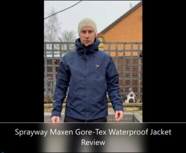 Sprayway Maxen Waterproof Gore-Tex Jacket Review - Great Hiking Walking Windproof Breathable Jacket