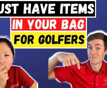 5 Must Have Items In Your Golf Bag (For Beginners)