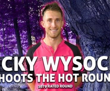 Ricky Wysocki Shoots the Hot Round 51(-9) at the MVP OPEN (1079 RATED DISC GOLF ROUND)