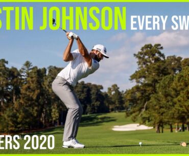 Masters Champion Dustin Johnson Swing Every Round Masters 2020