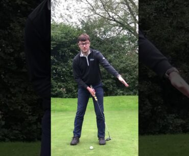 HOW TO HOLE THOSE IMPORTANT CLUTCH PUTTS EVERY TIME IN UNDER 60 SECONDS! #short