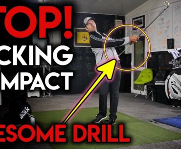 Stop Flicking The Club At Impact! Awesome Drill - Swing Quest Series