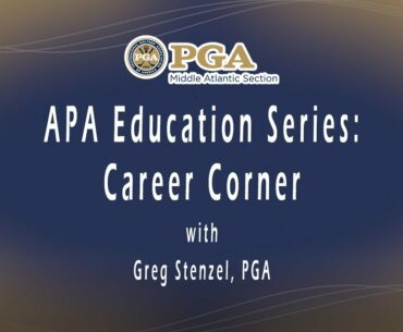 APA Online Education Series - Career Corner