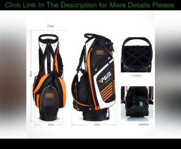 #Slide PGM 90*28CM Portable Golf Stand Bag Golf Bags with Stand 14 Sockets Multi Outdoor Sport Pock