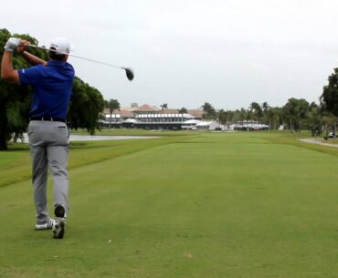 Charles Howell III tees off - 18th hole WGC Cadillac Championships, Doral
