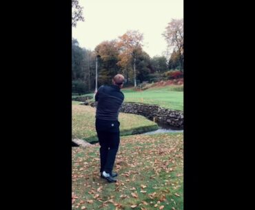 Unreal reversed golf pro shots | #shorts