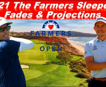 DFS GOLF | 2021 The Farmers Insurance Open | Sleepers,Fades and Ownership Projections | Fantasy Golf