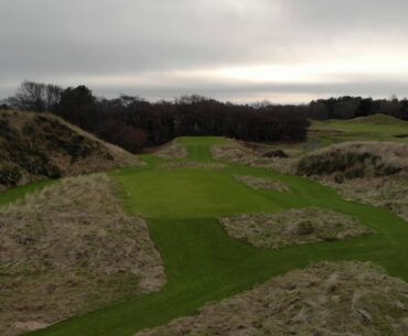 Hillside 2nd green/3rd tee complex 31/1/21