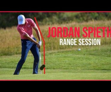 Range Session - Jordan Spieth Swing & Slow Motion (Wedge to Driver) 2021