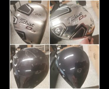 DIY Golf Club Restoration - 2008 Titleist 909 D3 Driver to LIKE NEW!