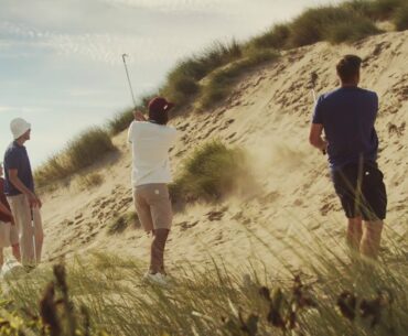 Bunker Practice On The North Devon Dunes