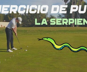 La Serpiente - Mejora los putts de media distancia | Ejercicios de Putt