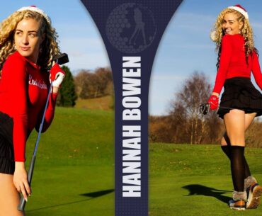 Golf Babe Hannah Bowen Heats Up the Course | Golf Swing 2021