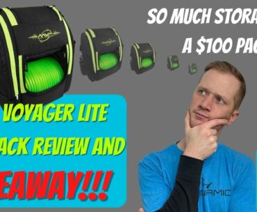 MVP Voyager Lite Review + GIVEAWAY - SO much storage for a $100 pack