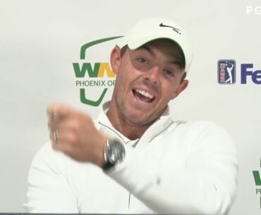 Rory McIlroy Wednesday Press Conference 2021 Waste Management Phoenix Open