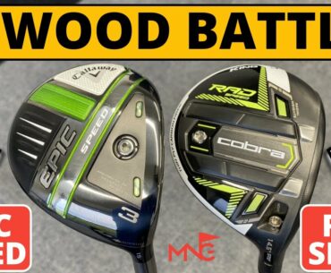 THIS WAS INTERESTING! - Callaway Epic Speed 3wood VS Cobra RAD Speed 3wood