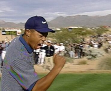 Tiger Woods recalls his ace and boulder encounter from Phoenix