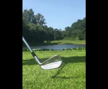 4 Iron Stinger over water #shorts
