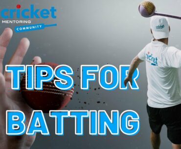 LEARN THE EXPERT TIPS TO BATTING | SCOLLS CRICKET COACHING