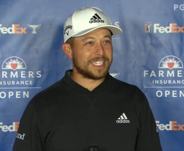 Xander Schauffele Sunday Flash Interview 2021 Farmers Insurance Open - Round 4