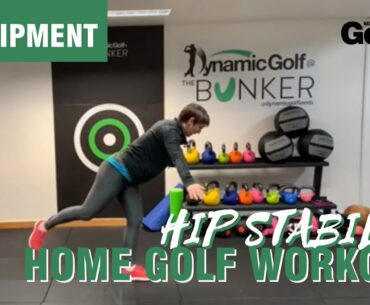 Home golf workout: Exercises to improve your golf swing