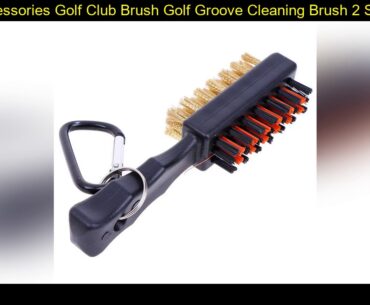 Gof Accessories Golf Club Brush Golf Groove Cleaning Brush 2 Sided Golf Putter Wedge Ball Groove Cl