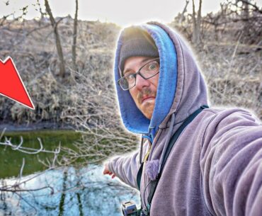 This MICRO Creek Holds MONSTER FISH!!! (Unexpected)