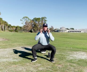 Weighted Squats Can Help Protect Your Lower Body in the Golf Swing