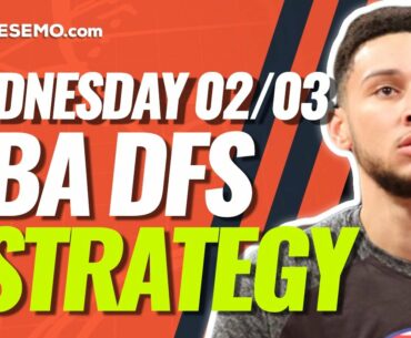 NBA DFS PICKS: DRAFTKINGS & FANDUEL DAILY FANTASY BASKETBALL STRATEGY | WEDNESDAY 2/3/21