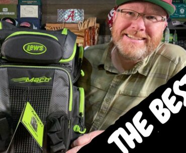 Lew’s Mach Hatchpack Backpack | Tons of Space! Huge Pockets!