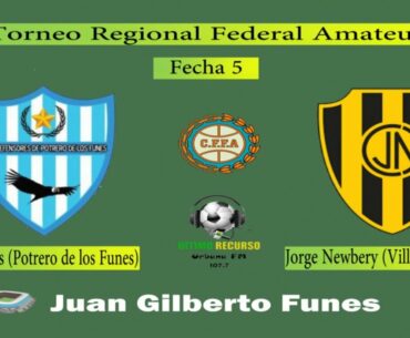 Torneo Regional Federal Amateur | Fecha 5 | Defensores (P.F.) 4 Vs. Jorge Newbery (V.M.) 2