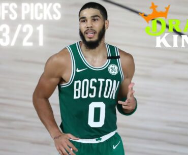 DRAFTKINGS NBA DFS PICKS | WEDNESDAY 2/3/21