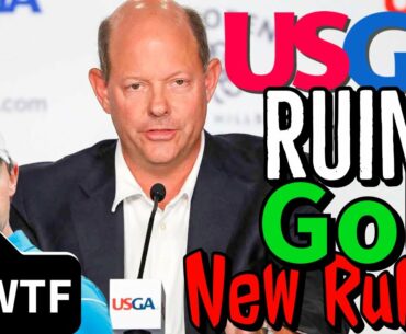 USGA RUINS GOLF WITH NEW RULES - RORY MCILROY SPEAKS OUT