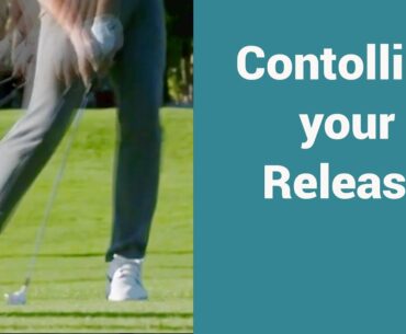How to control the release in your golf swing, in detail.