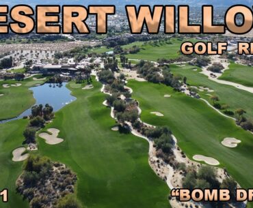 BOMB DRIVES AT DESERT WILLOW GOLF RESORT | DRONE FOOTAGE | 4K