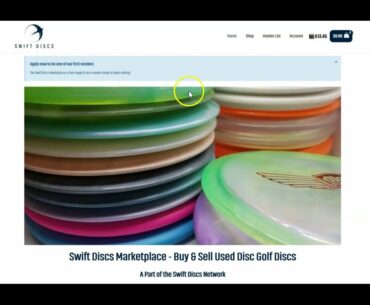 How to Upload a Disc to the Swift Discs Marketplace