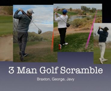 Rancho Manana 3 Man Golf Scramble Pt. 1