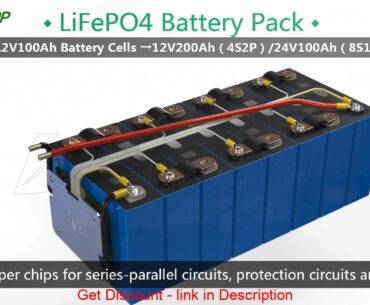 Limited Stock Deep Cycle 24V 100ah Lithium Solar LiFePO4 Storage Battery Pack for Electric Vehicle